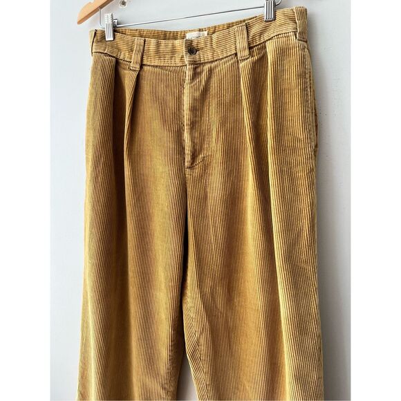 J. Crew Mustard Corduroy Pants - Picture 2 of 4
